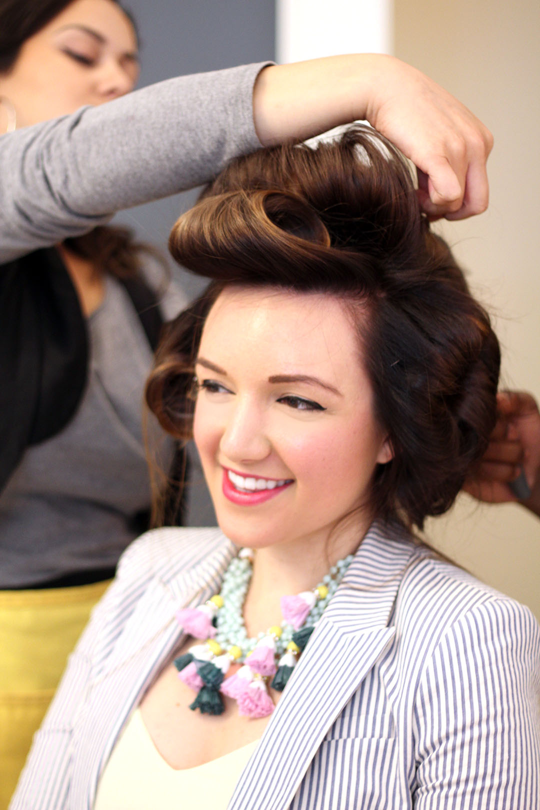 Cosmo Tai Drybar featured by top San Francisco beauty blog, Just Add Glam