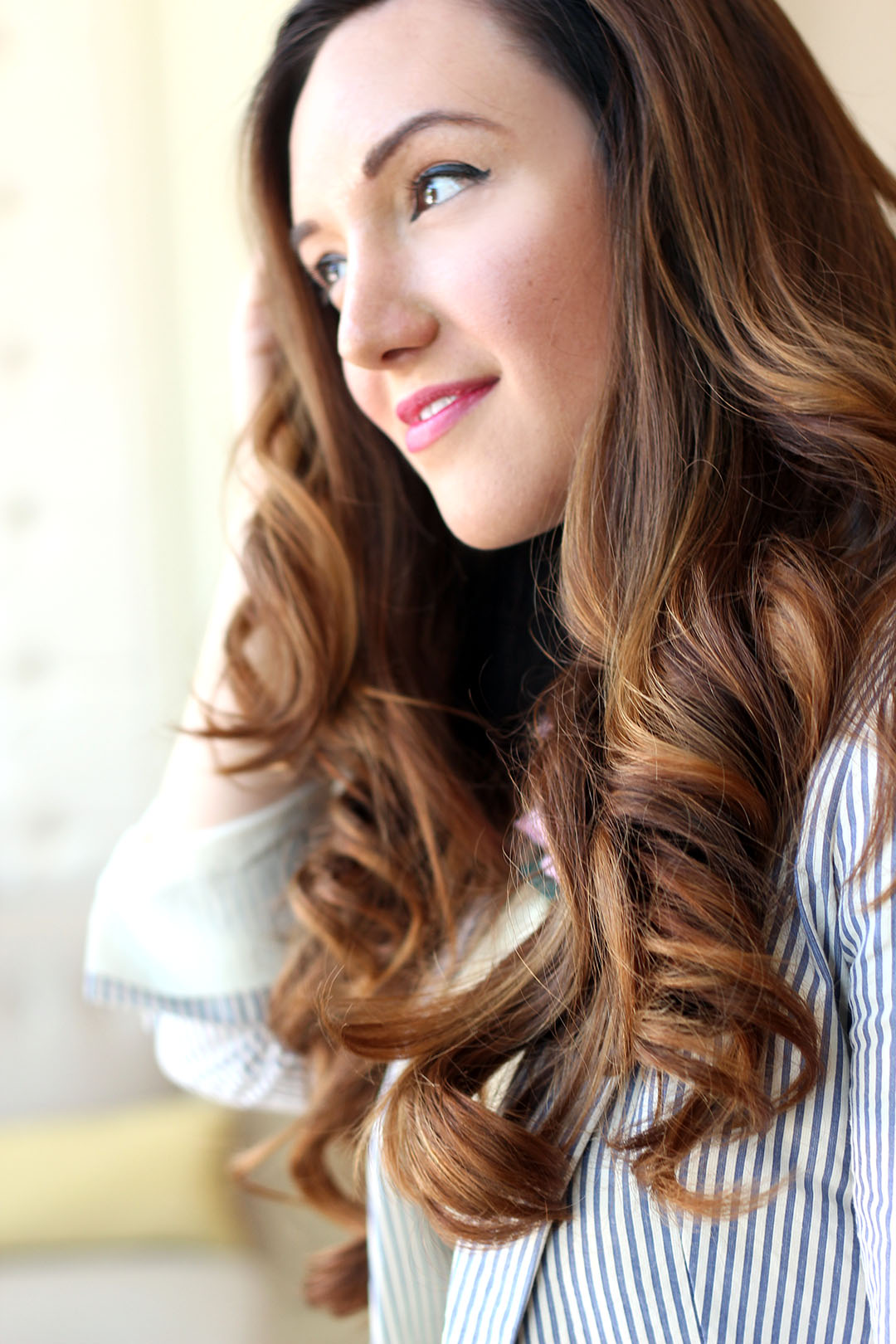 Cosmo Tai Drybar featured by top San Francisco beauty blog, Just Add Glam