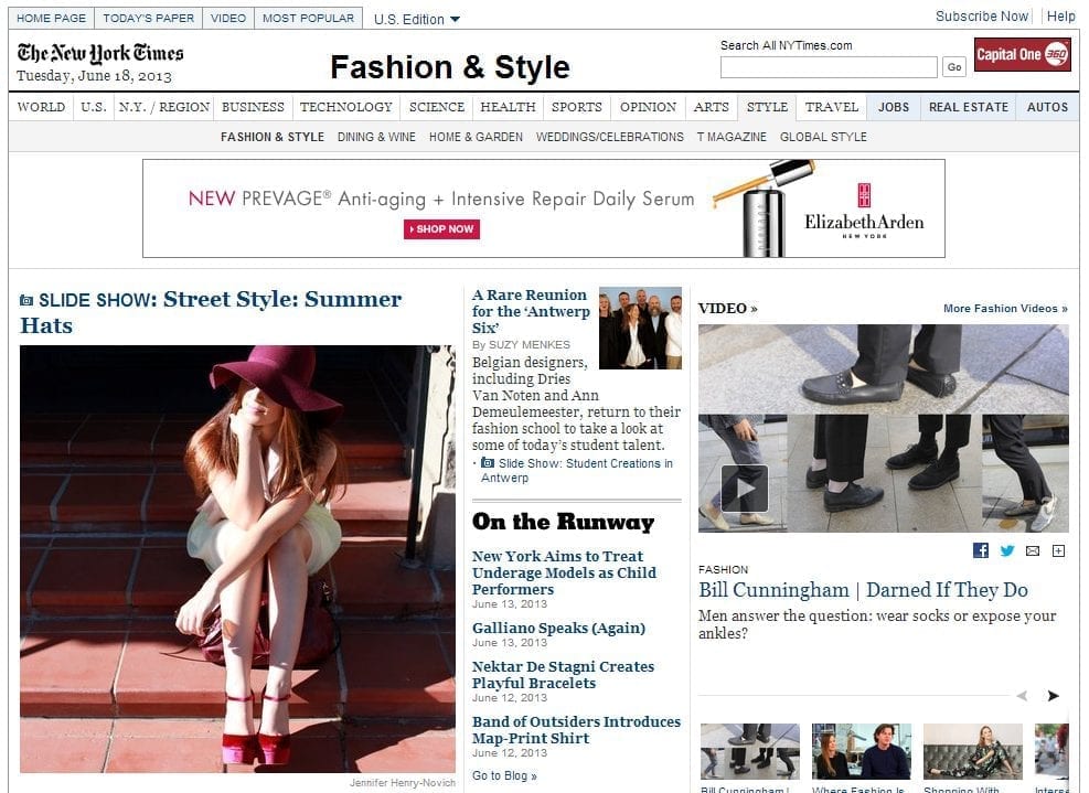 New York Times Fashion and Style Summer Hats