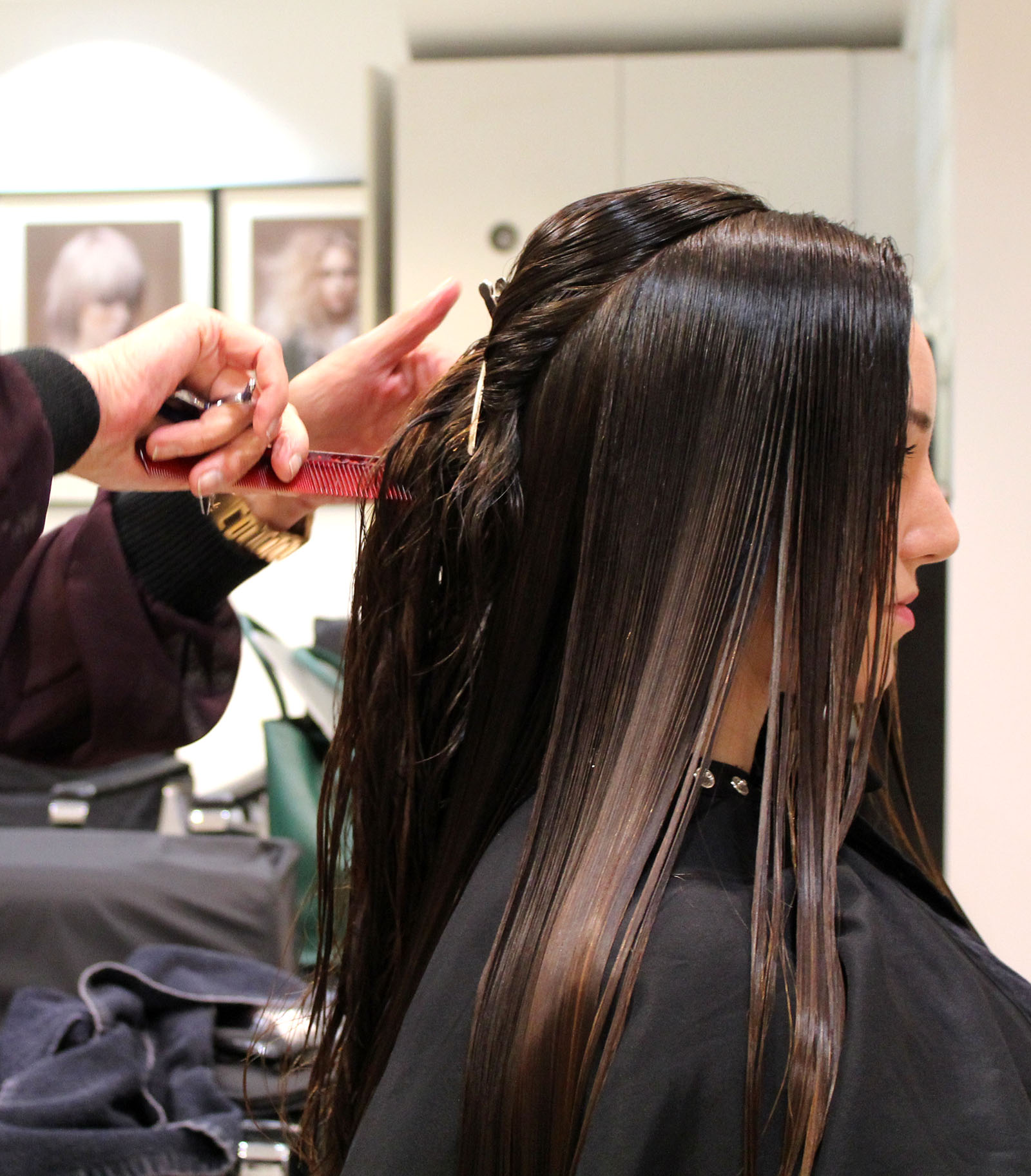 debunking hair myths with Sassoon Salon featured by popular San Francisco beauty blogger, Just Add Glam