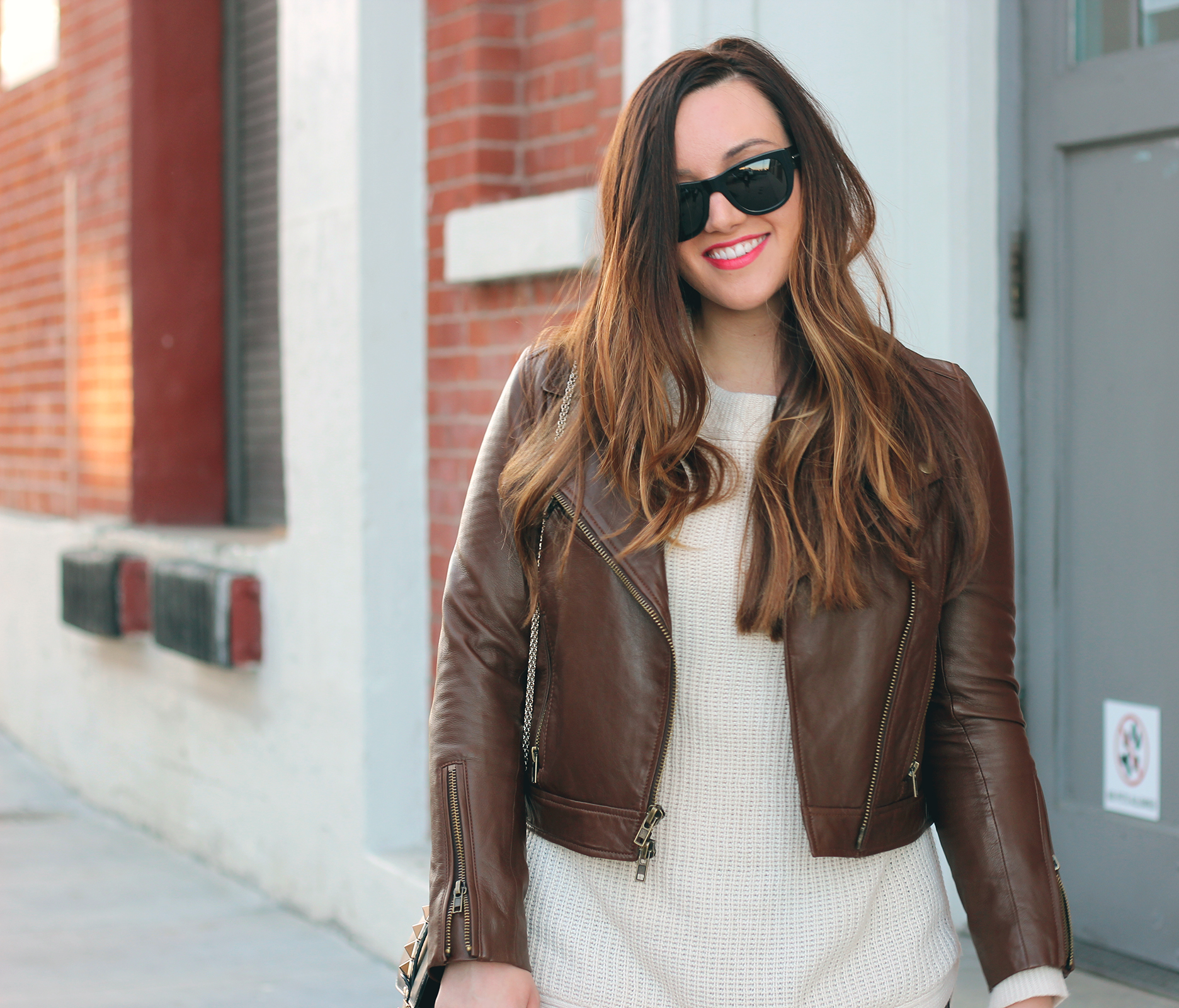 fossil leather jacket