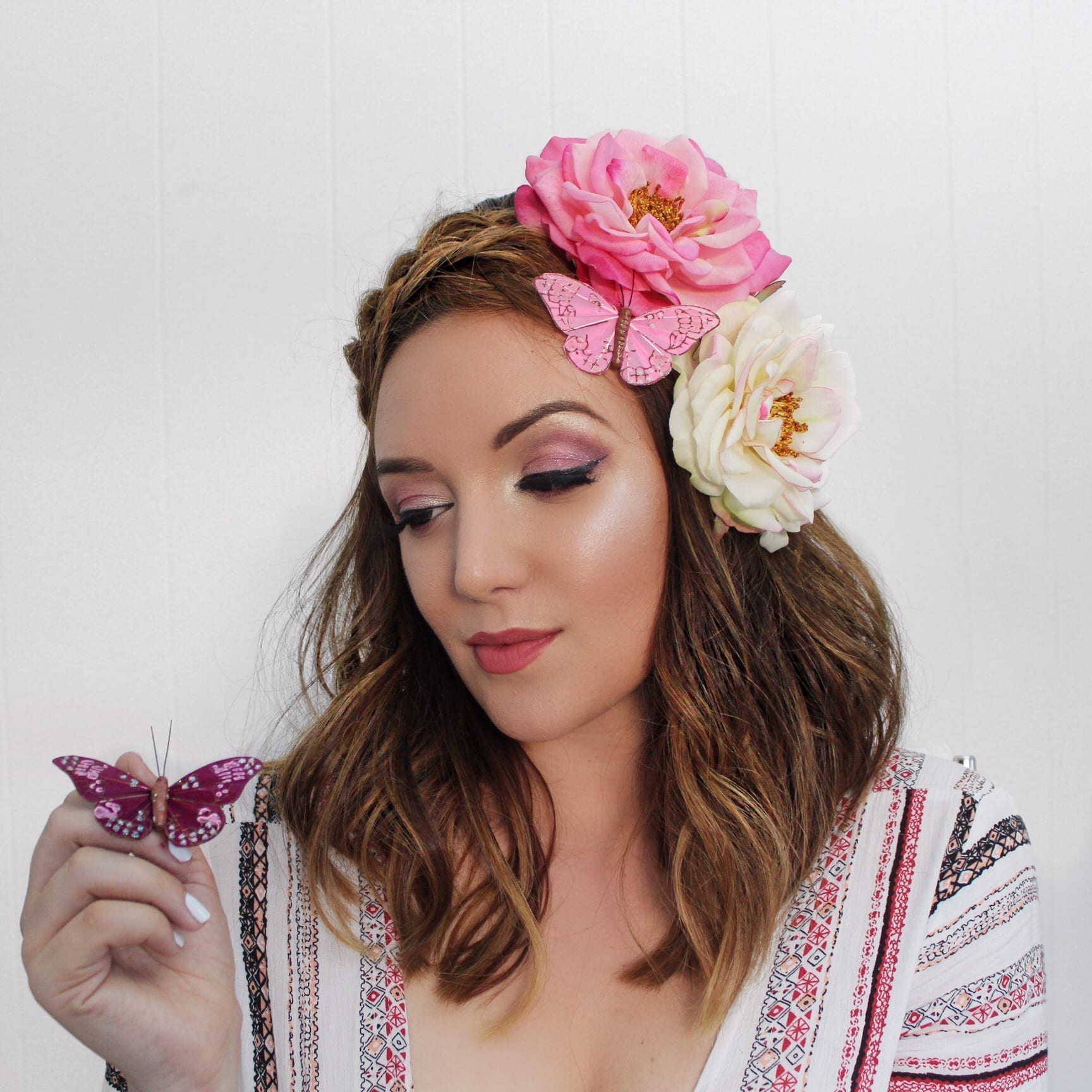 DIY HALLOWEEN HAIR AND MAKEUP IDEAS: the Fleek Fairy featured by popular San Francisco style blogger, Just Add Glam