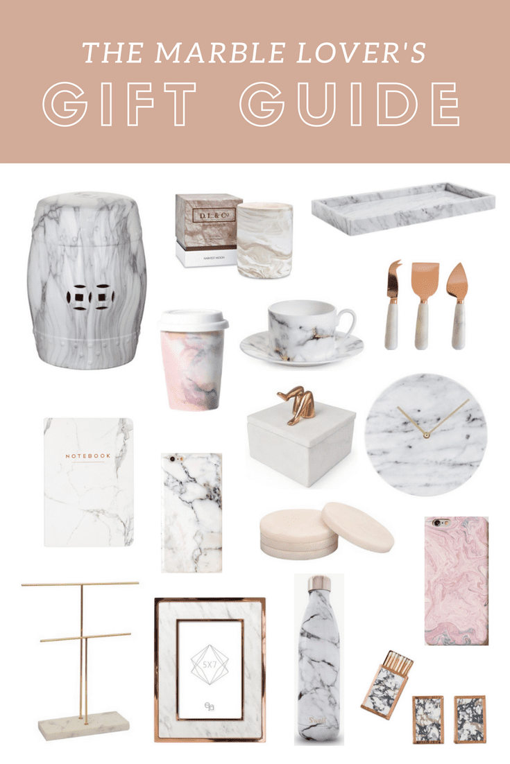 The Marble Lover's Gift Guide | | The Best Marble Gifts for the Marble Lover featured by popular San Francisco lifestyle blogger, Just Add Glam