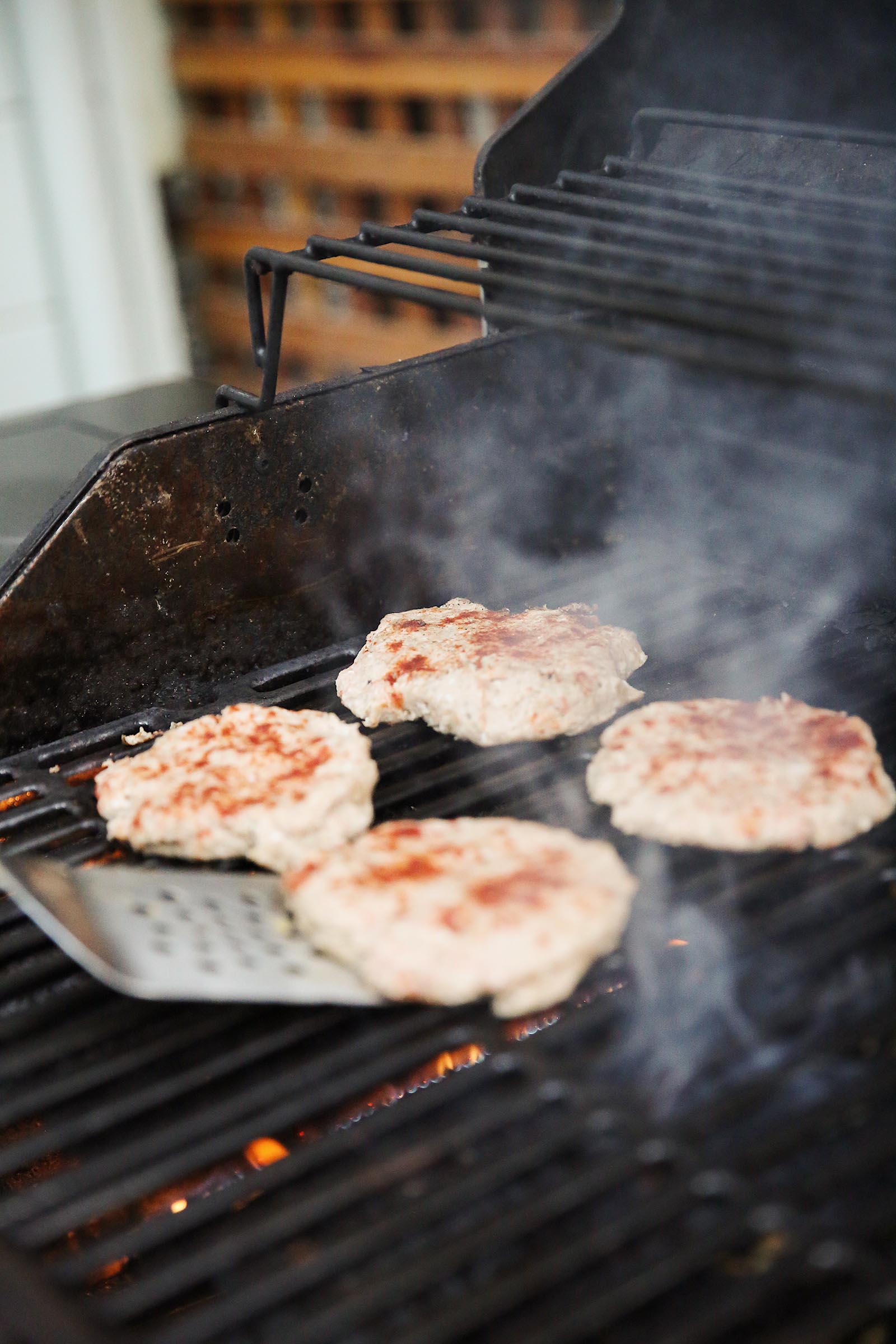 turkey smash burgers recipe featured by popular San Francisco lifestyle blogger, Just Add Glam