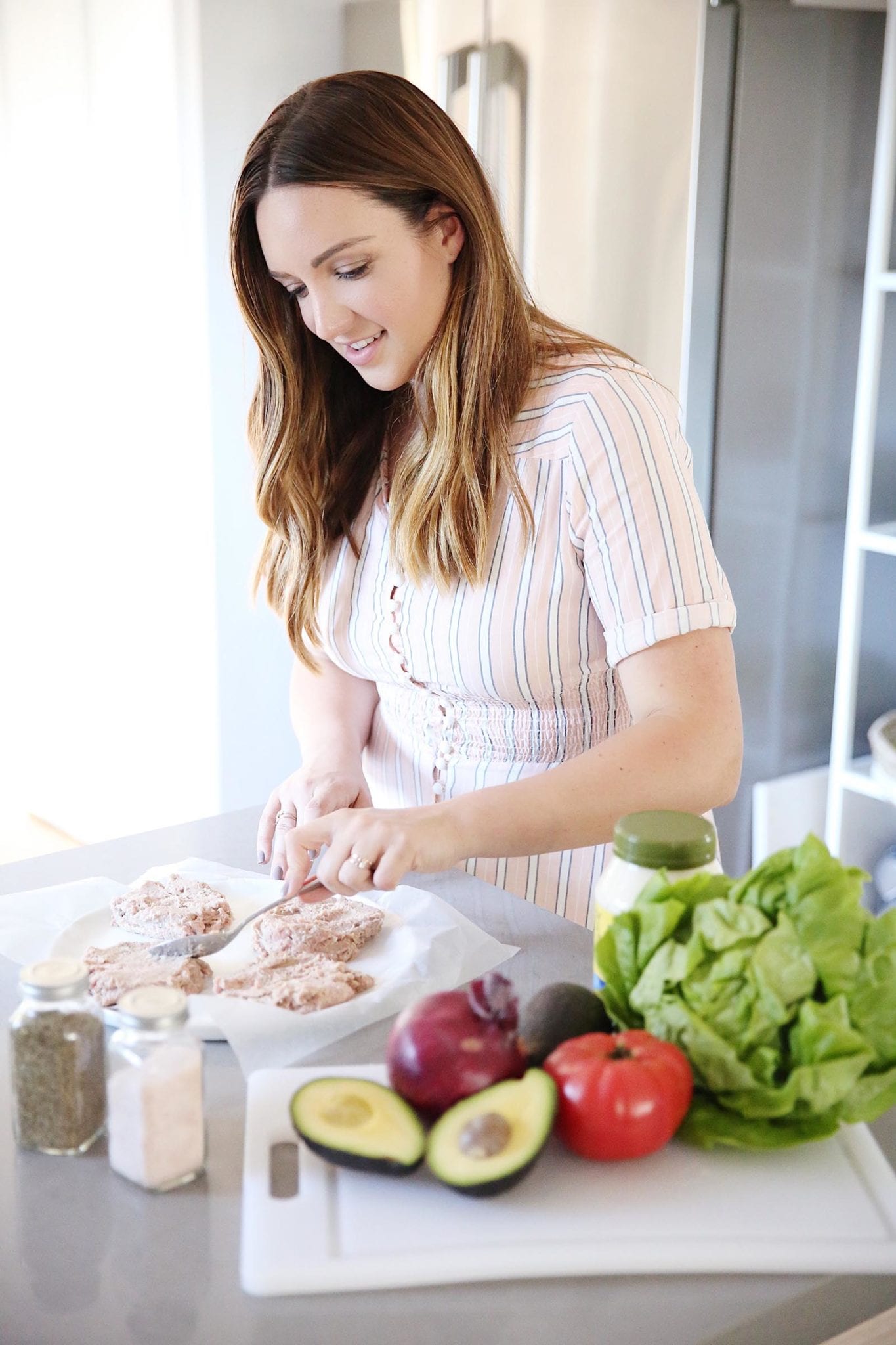 turkey smash burgers recipe featured by popular San Francisco lifestyle blogger, Just Add Glam